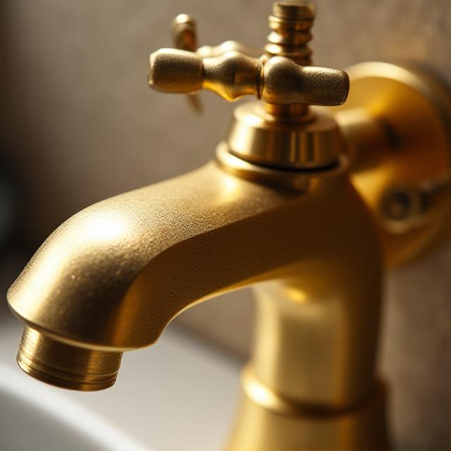 Klassieke messing kraan